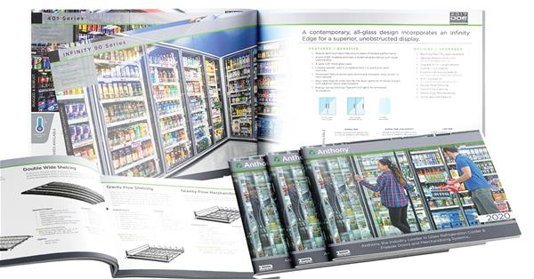Download the Anthony Brochure: Glass Refrigeration Cooler and Freezer Doors